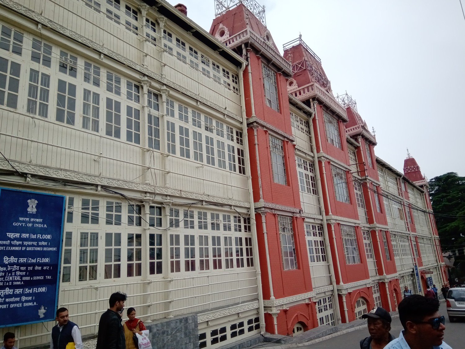 Railway Board Building is a marvel example of French Mansard style of architecture in Shimla